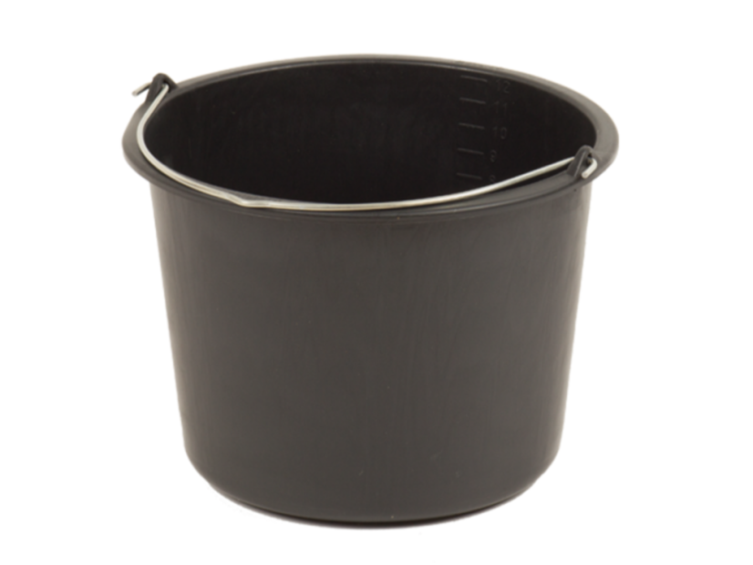 Plastikowe wiadro budowlane - Rozmiar: 12 l