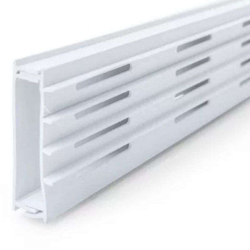 Äußere Lüftungsprofil für feuchtes Mauerwerk - Größe: 70 x 14 x 2000 mm