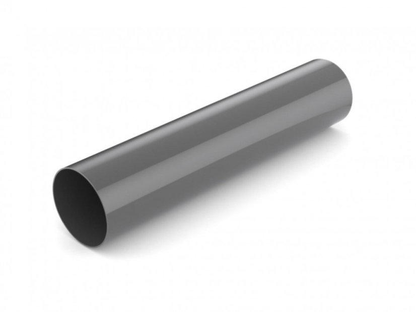 Rura spustowa PVC 90 mm - Kolor: antracyt