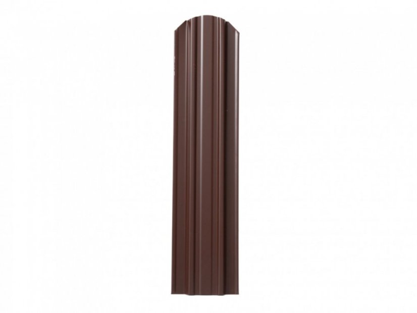 Plechová plotovka Forte - Rozměr: 100 x 11,8 x 1,8 cm, Barva: hnědá
