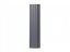 Plechová plotovka Sicuro rovná - Rozměr: 100 x 11,5 x 1,8 cm, Barva: antracit