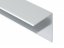 Ukončovací profil ALU-F přírodní - Rozměr: 6000 x 16 mm