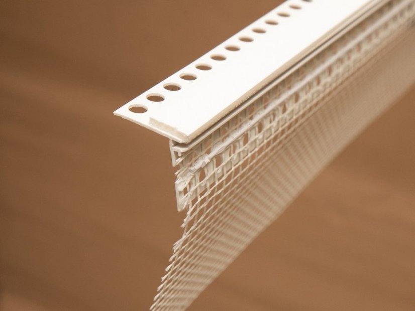 Parapetní profil LTE s tkaninou - Rozměr: 100 x 100 x 2000 mm
