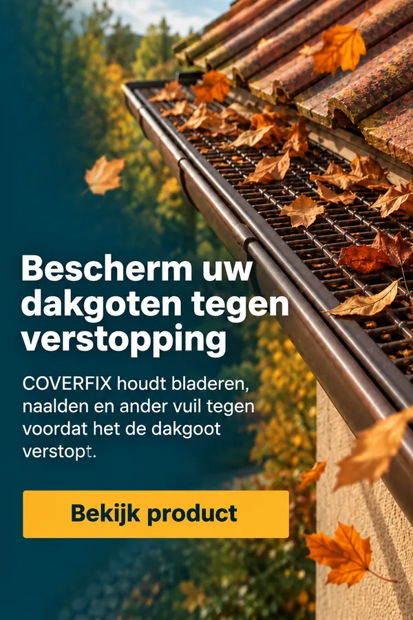 Vuilvanger voor dakgoot COVERFIX