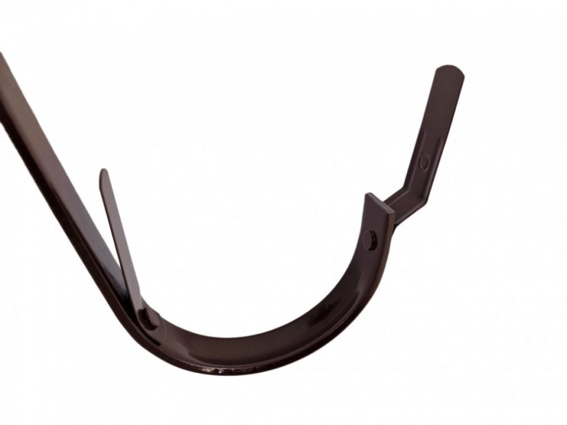 Lakovaný žlabový hák 430 / 250 mm - Barva: RAL 7016 antracit