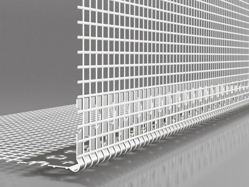 Narożnik aluminiowy LKS z siatką