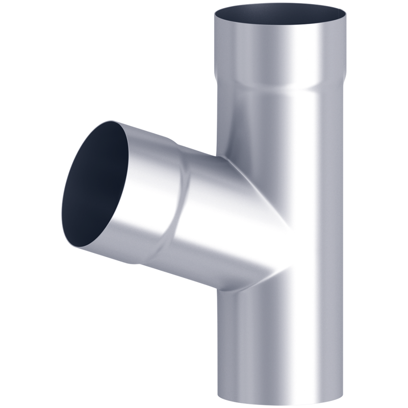 Conexión para bajante galvanizado 80 mm