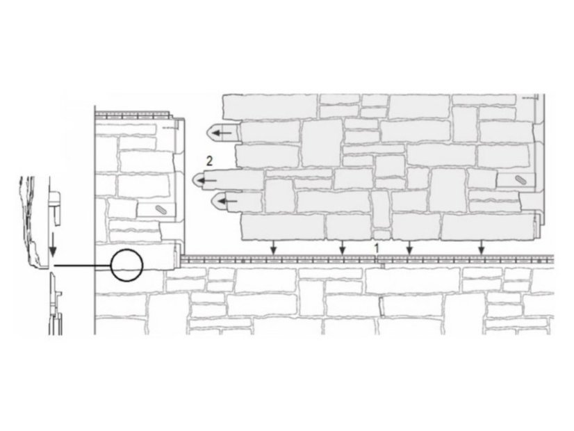 Fasádny obklad Stacked Stone - Farba: moka