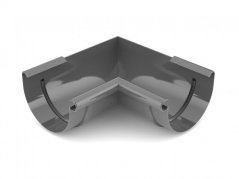Angolo per canale di gronda PVC 125 mm
