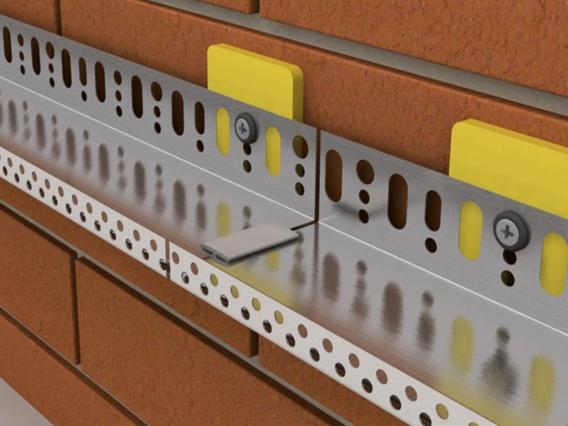Conector pentru profile aluminiu U termosistem - Dimensiune: 1 m