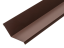 Górna obróbka do ściany Classic - Kolor: RAL 8017 brązowy