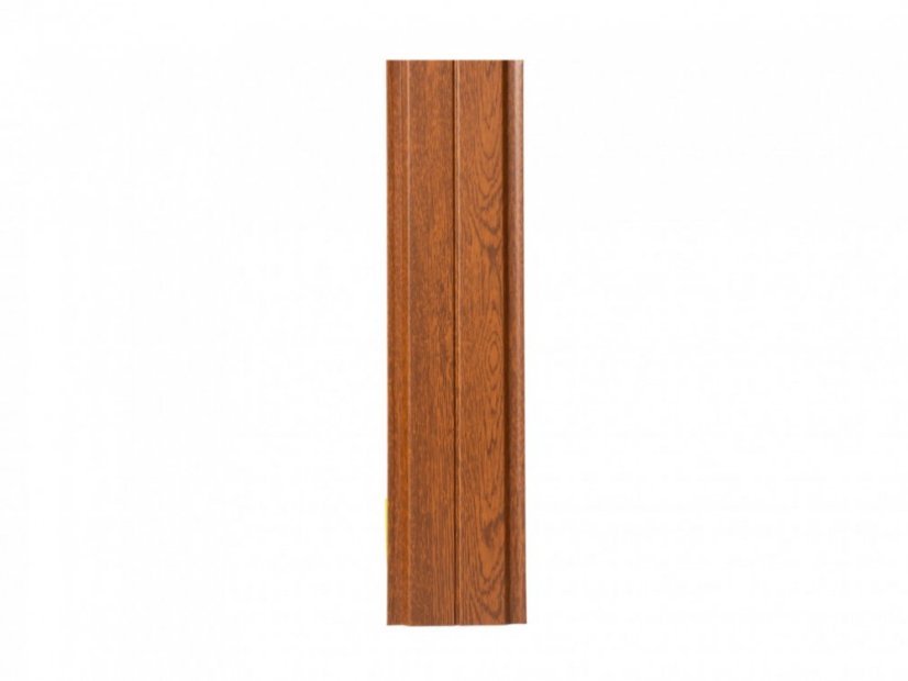Plechová plotová doksa "plotovka" Spazio rovná - Rozmer: 100 x 11,5 x 0,9 cm, Farba: zlatý dub