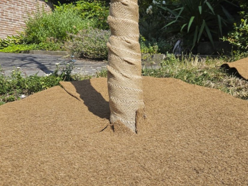 Envoltura natural de yute - Dimensión: 0,15 x 25 m