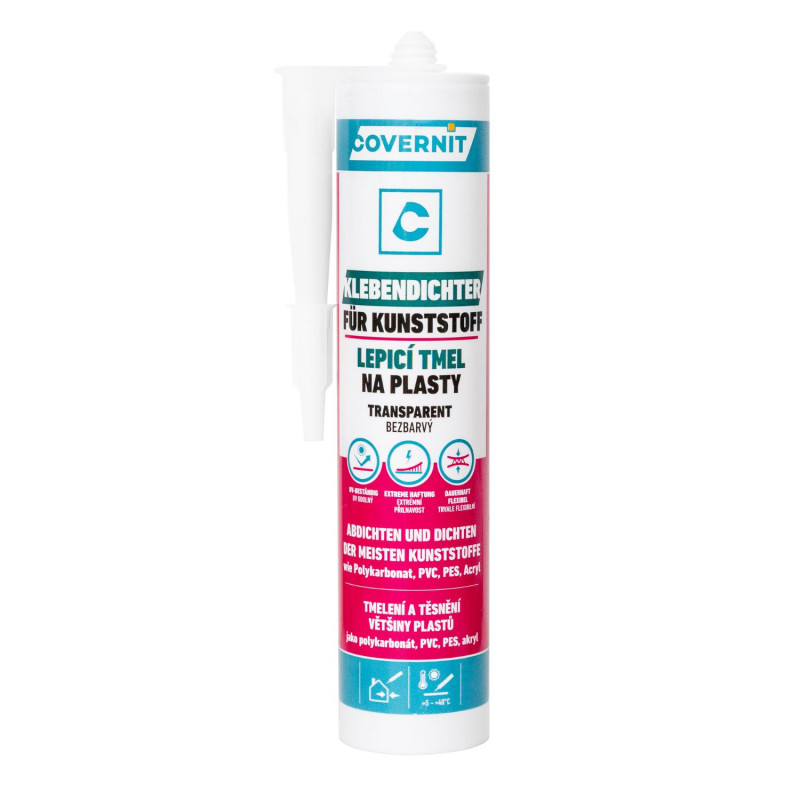 Mastic silicone pour plastiques - Taille: 310 ml