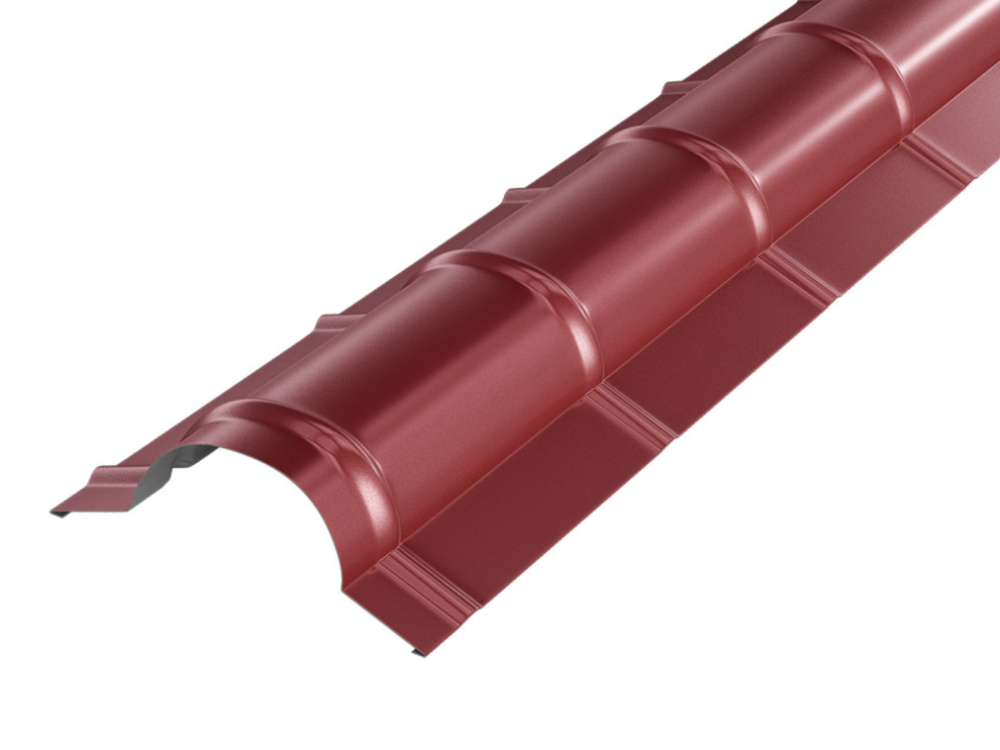 Hřebenáč oblý Classic - Barva: RAL 3011 červená