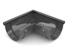 Пластмасов ъгъл за улук PVC 100 mm