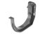 Cicogna in lamiera PVC 75 mm - Colore: bianco