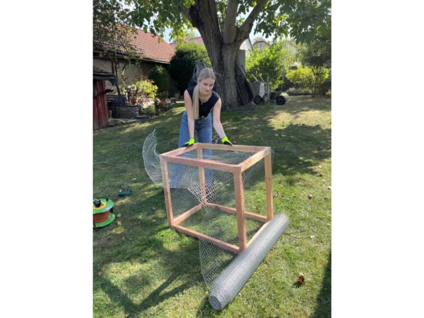 Grillage à mailles hexagonales galvanisé pour l'élevage
