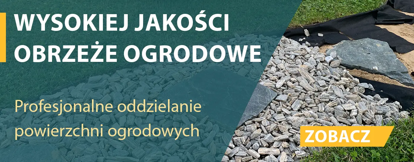 Obrzeża ogrodowe