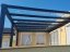 Pergola RAL 7016 s LED osvětlením