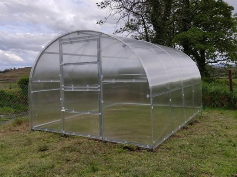 Gewächshaus aus Polycarbonat Baltik - Variante: 4 mm, Größe: 2 x 3 m
