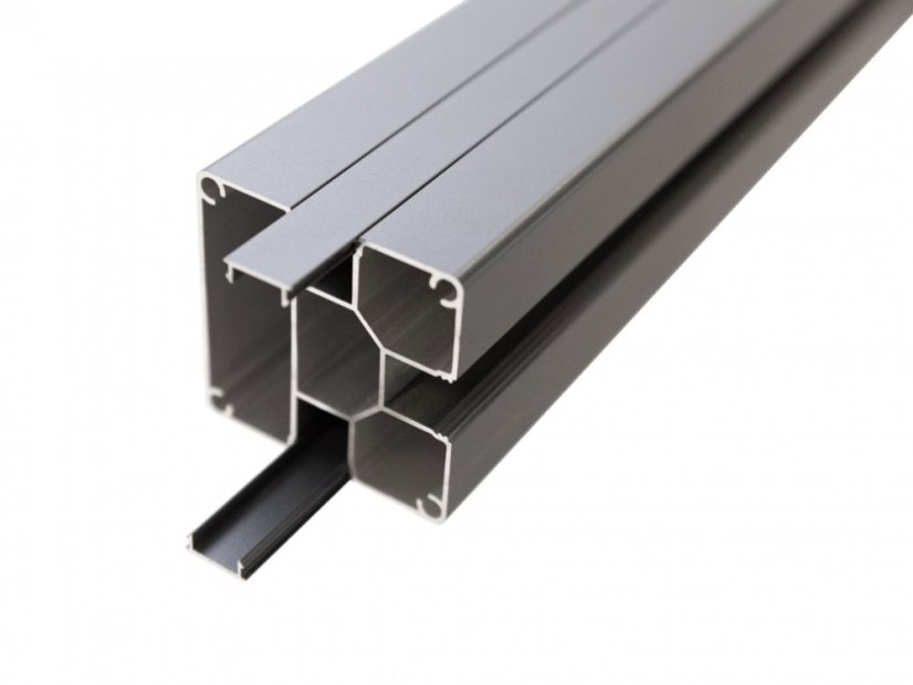 Aluminium schuttingpaal