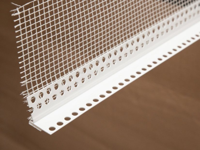 Parapetní profil LTE s tkaninou - Rozměr: 100 x 100 x 2000 mm