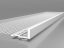 Putzabschlussprofil UPO mit Gewebe - Größe: 3 x 2000 mm