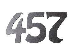 Číslice břidlicová - velká