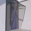 Seitenteil T-160 - Variante: Links, Farbe: Anthrazit / Transparent